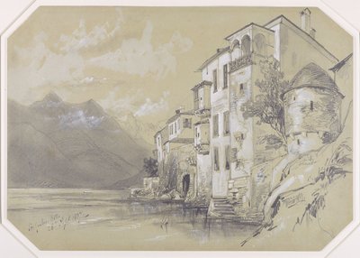 St. Giulio, Orta, 26. September 1837 von Edward Lear